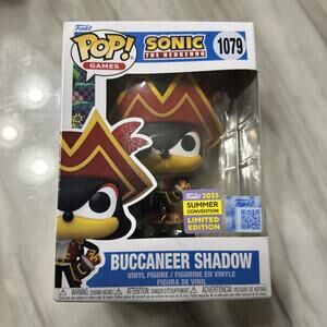 Funko Pop! 1079 - Sonic the Hedgehog - Buccaneer Shadow - SDCC 2025